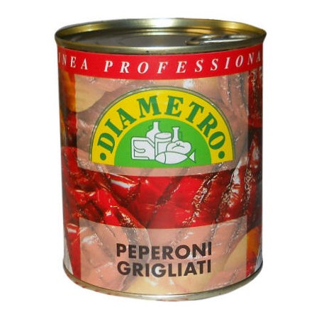 PEPERONI ALLA GRIGLIA OLIO VEGET. GR.800